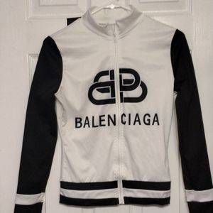 balenciaga track jacket size small